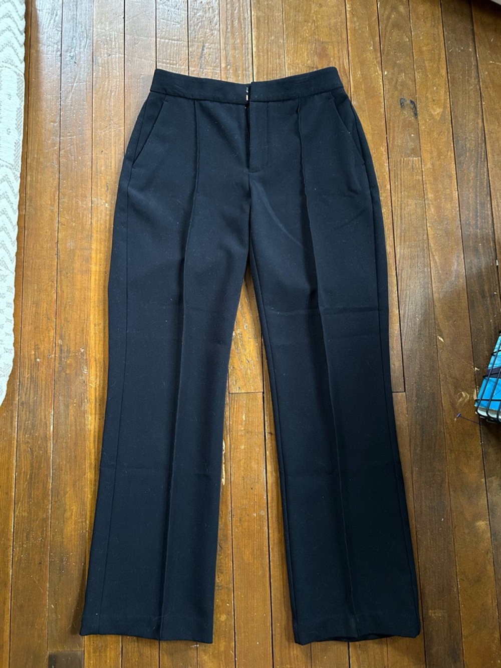 Nine West Black Wide Leg Dress Pants